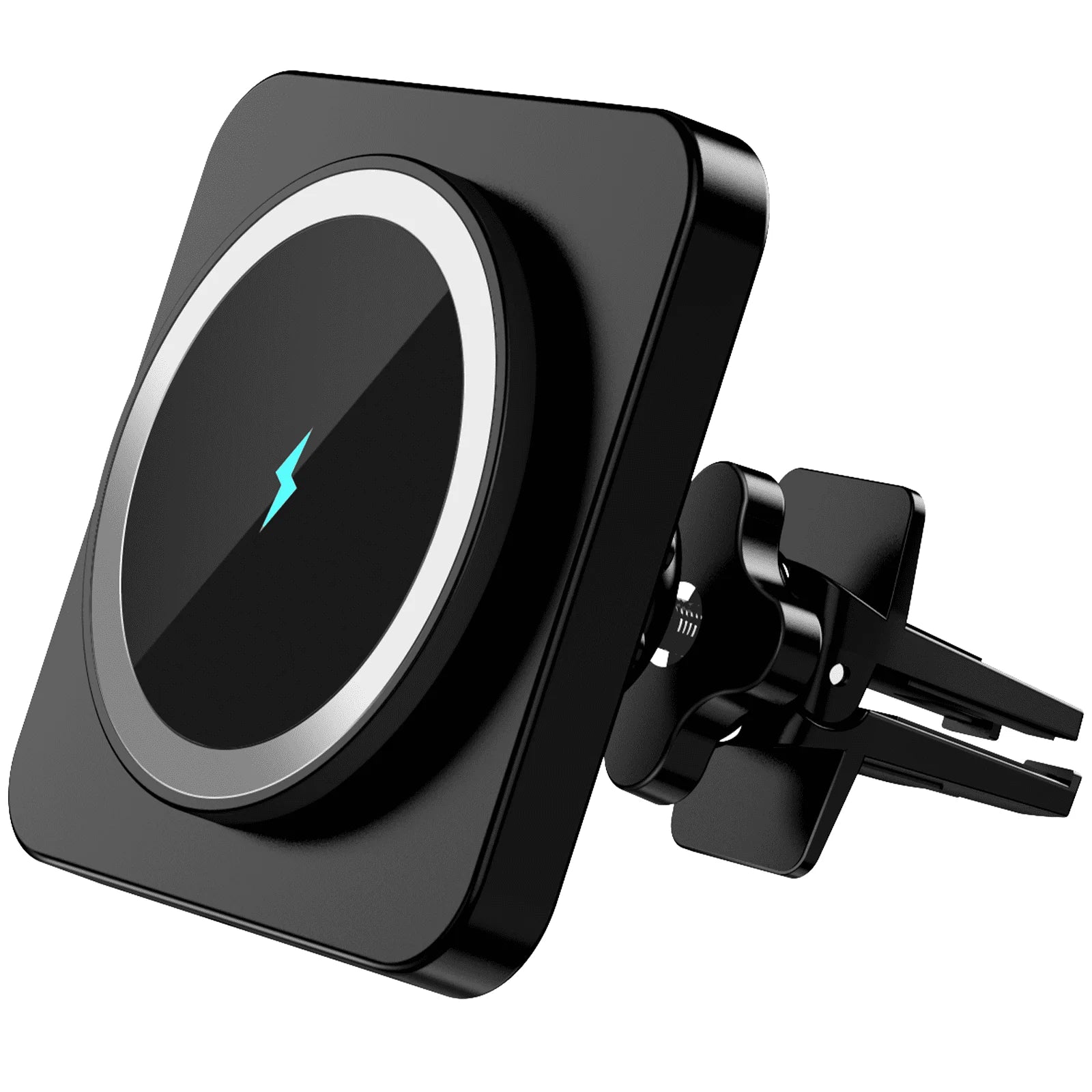 Car Mag-Safe Wireless Charger - Car Mount Fast Charging Air Vent Phone Holder Mount for Iphone 17/16/15/14/13/12 - Black
